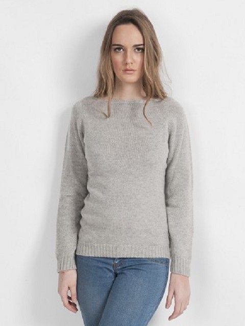 Boat Neck Cashmere Sweater