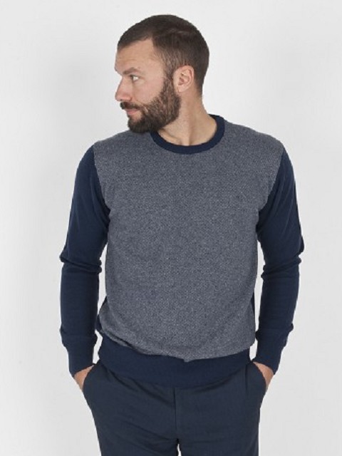 ’Virgola’ Round Neck Sweater
