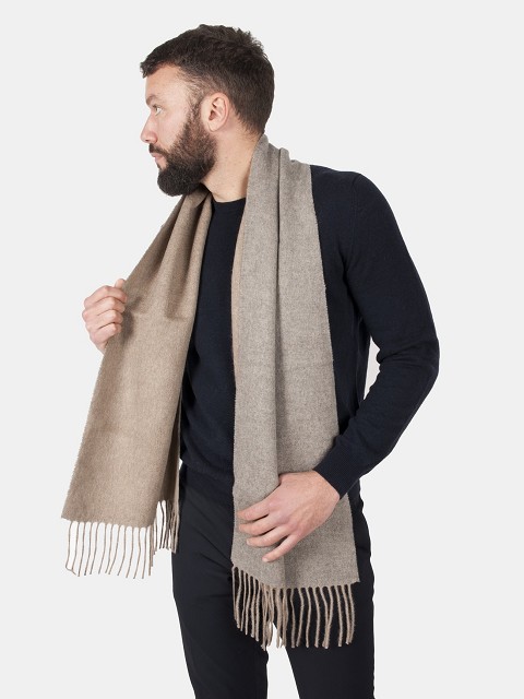 Fabric Double Cashmere Scarf